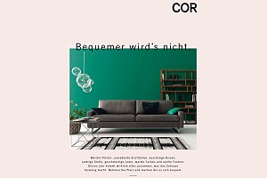 Bequemer wird's nicht. Der Frühlingskatalog 2017 von COR