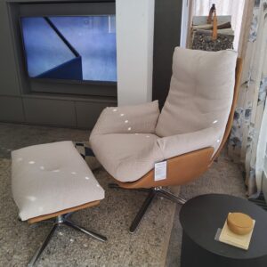 COR Cordia Lounge Sessel mit Hocker
