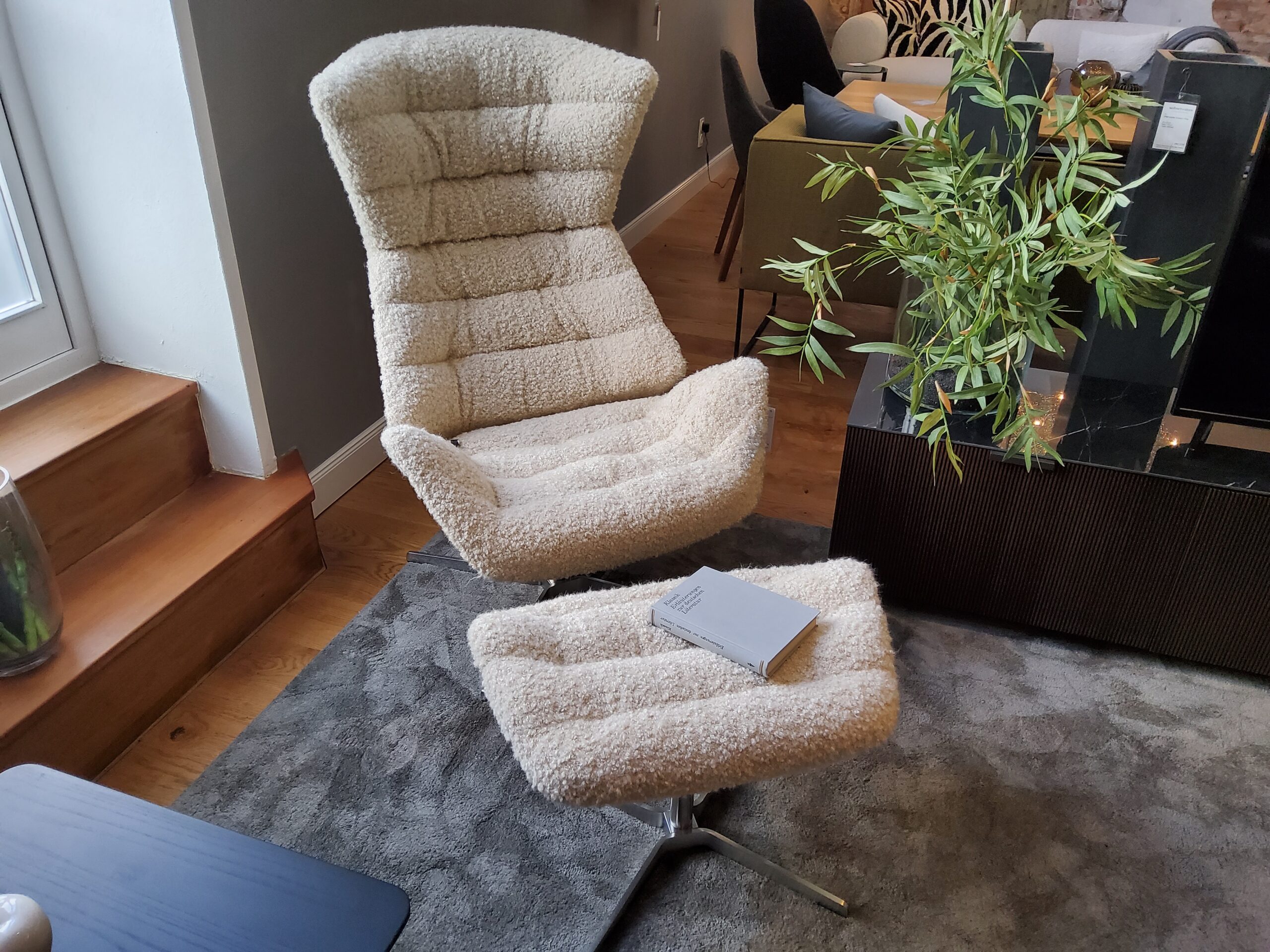 Thonet Sessel S 808 mit Hocker