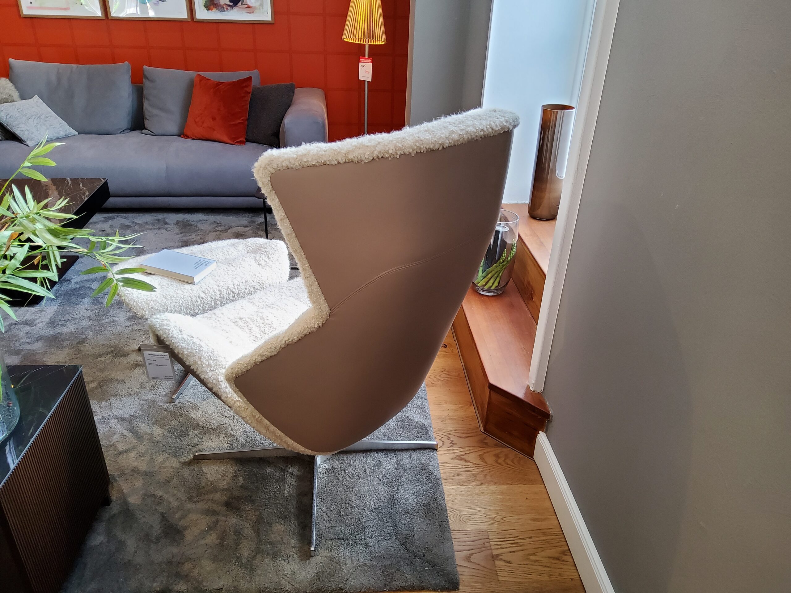 Thonet Sessel S 808 mit Hocker – Bild 4